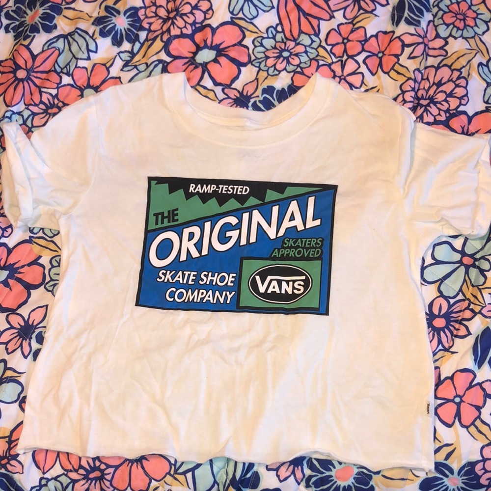 Vans crop top